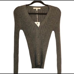 NWT Naked Cashmere Rib Knit Cashmere Cardigan
